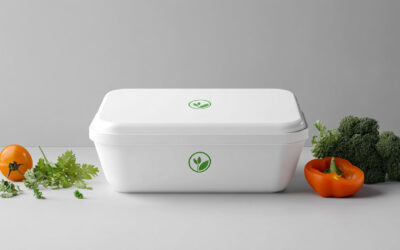 What is plastic food packaging used for?